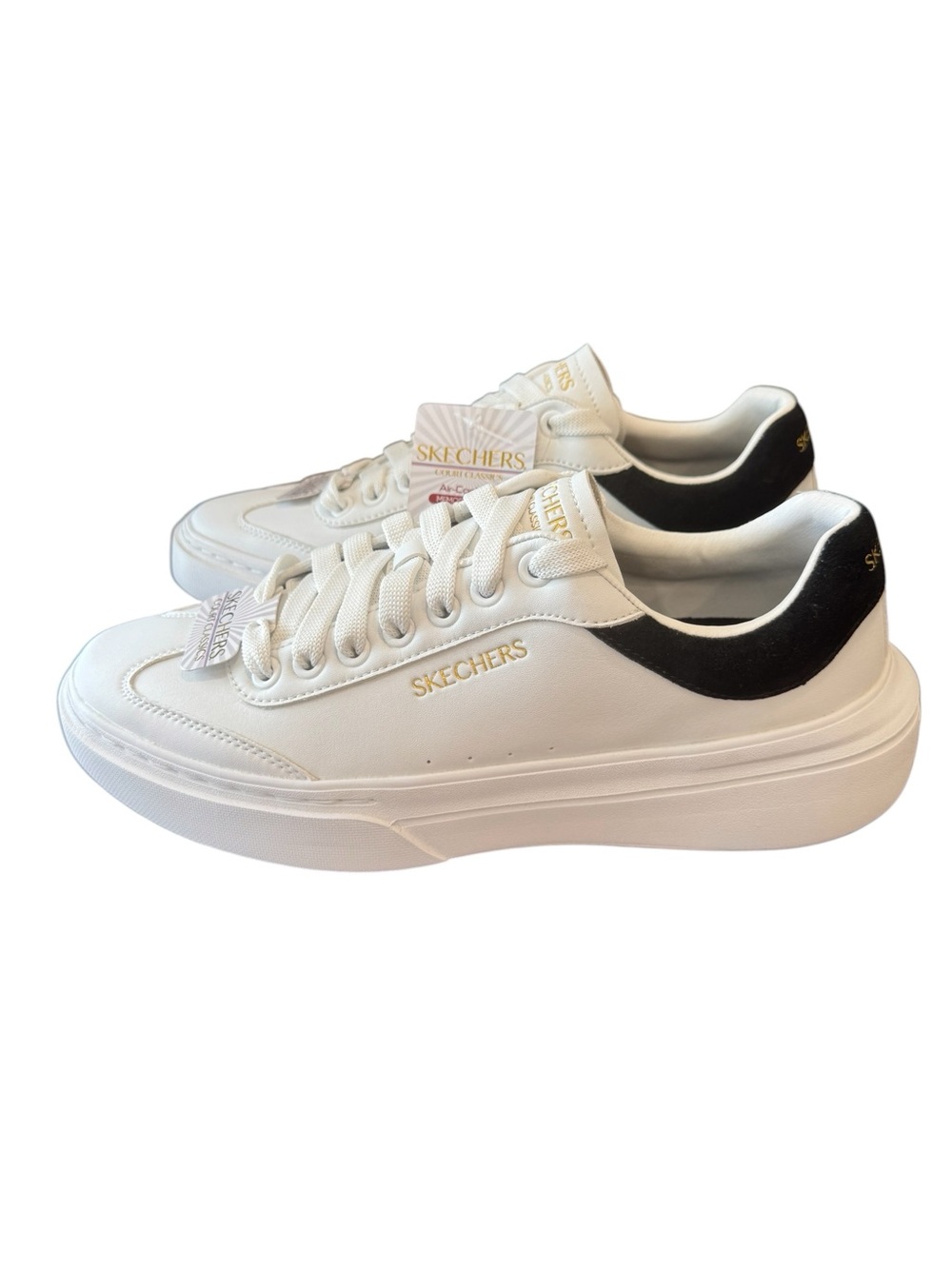 Skechers Cordova Classic Washable Sneaker Court Classics Shoes White Men’s 8.5